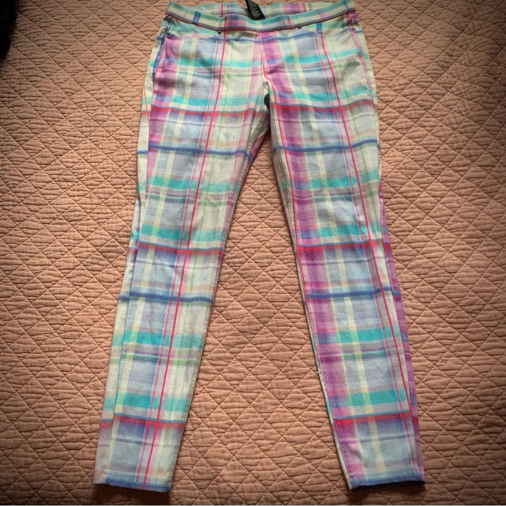 HUE Jegging - multicolor pants style legging large